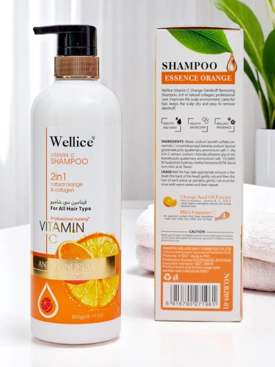2-v-1 šampon z vitaminom C in kolagenom