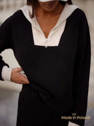 Bombažni ženski komplet puloverja Fissa