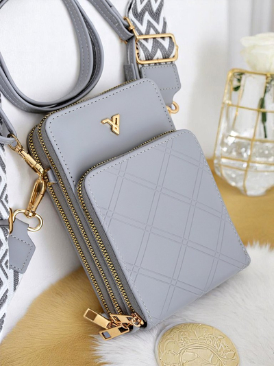 Royalfashion Večnamenska torbica denarnica na traku Suite Style