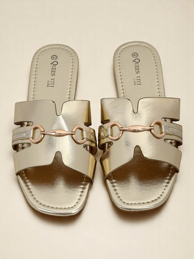 Royalfashion Ženske natikače z ravnim podplatom Lina