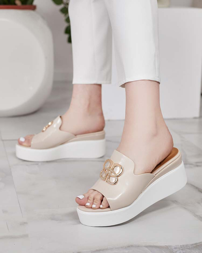 Royalfashion Lakirane ženske japonke na Sailla