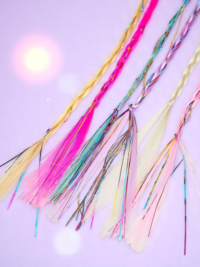 Royalfashion Pisane sponke s kitkami za lase z lasnimi sponkami