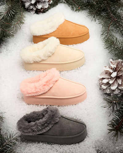 Royalfashion Ženski kratki škornji a'la snežni škornji Kapfiee