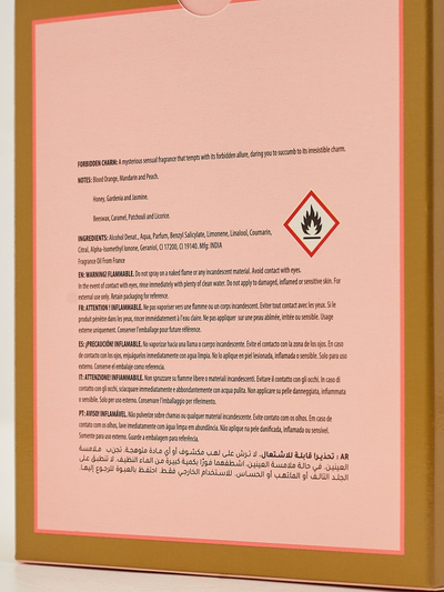 Navdihnjena parfumska voda za ženske Forbidden Charm