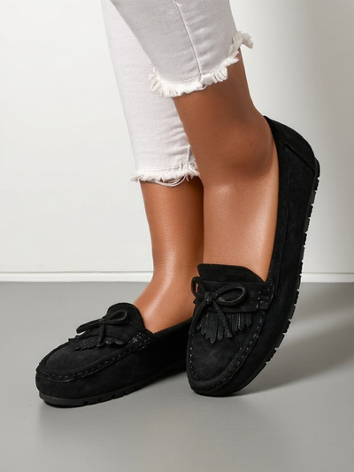 Royalfashion Ženske ekološke semiš mokasinke Etette