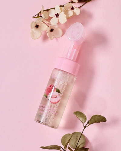 Luxelux Čistilna vlažilna pena za obraz breskev 150 ml