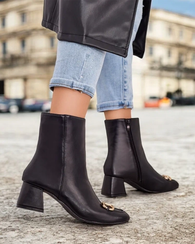 Royalfashion Ženski čizme do gležnja na postu Rozuli