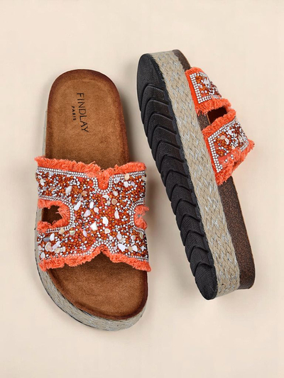 Royalfashion ženski natikači z okrasjem Candy Candy