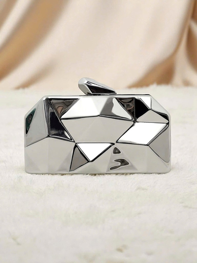 Royalfashion Ženska kuverta torbica Metal Muse