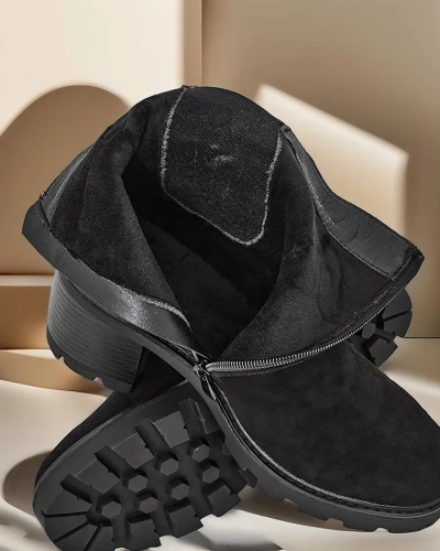 Royalfashion Eko-suede ženski gležnjače na potpuno Weggis