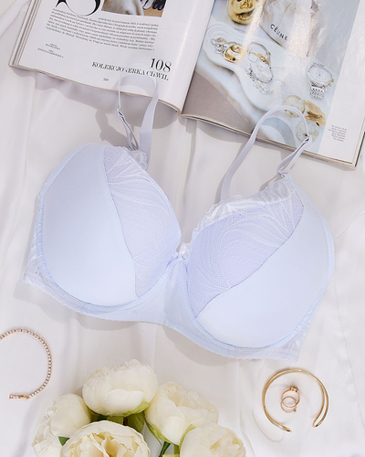 Royalfashion Ženski modrček, okrašen s čipko