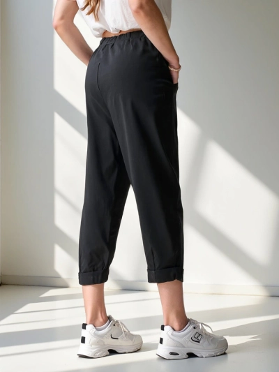 Royalfashion Ženske harem hlače iz viskoze