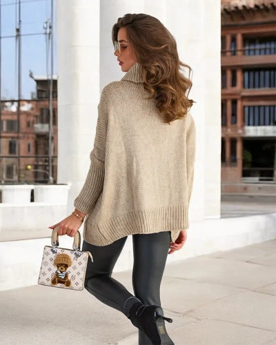 Royalfashion Ženski pulover z rolojem