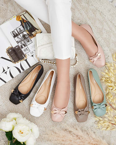 Royalfashion Ženske balerinke z lokom Fittco