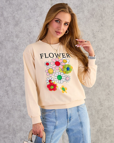 Royalfashion Ženska bombažna majica s tankim potiskom