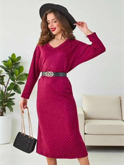 Royalfashion Ženski pulover obleka