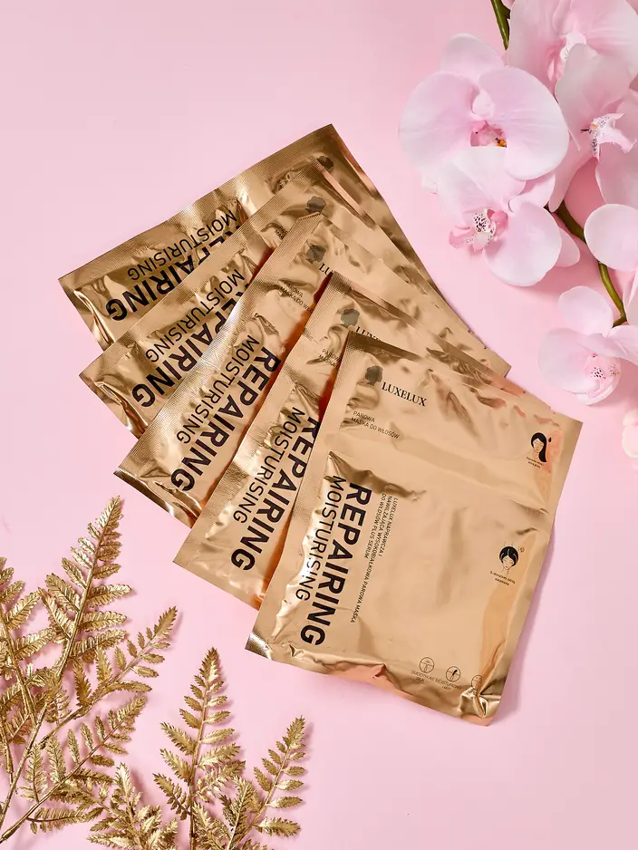 Luxelux parna maska za lase plus serum