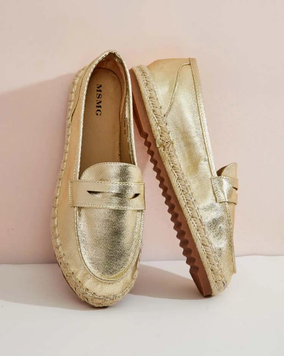 Royalfashion Ženski mokasini iz semiša eko Monum