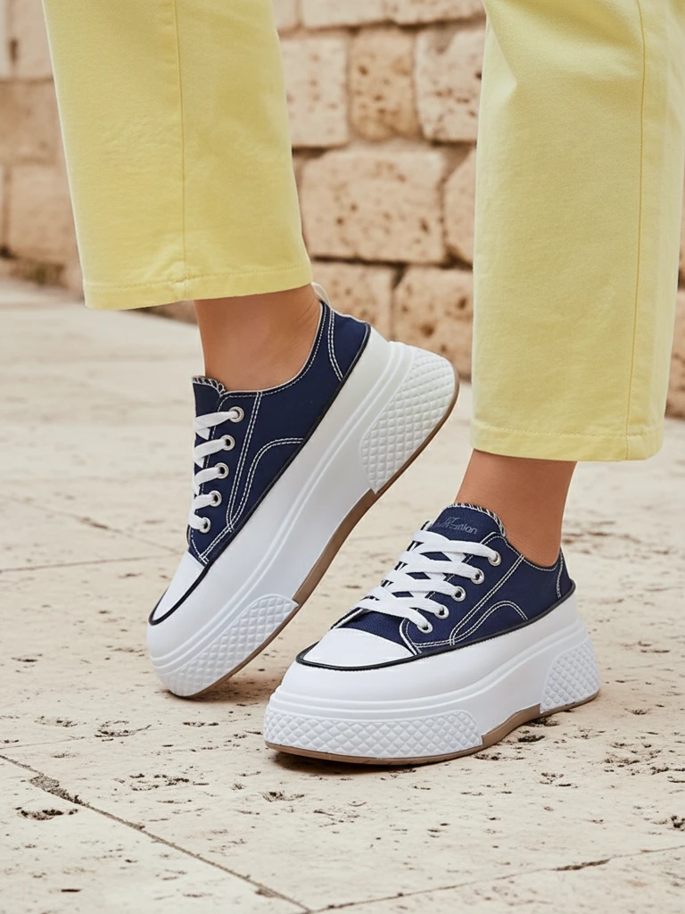 Royalfashion Ženski platformski športni copati Beemes