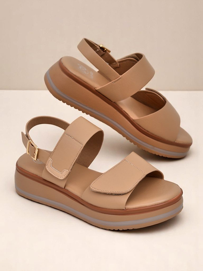 Royalfashion Ženski sandali z debelejšim podplatom Tulipp