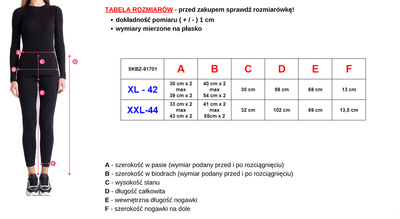 Royalfashion Jasnoszare wzorzyste damskie legginsy PLUS SIZ