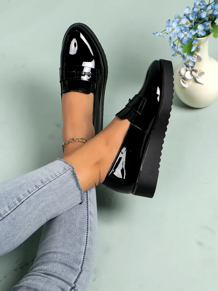 Royalfashion Ženske mokasine iz paten kože Arefel