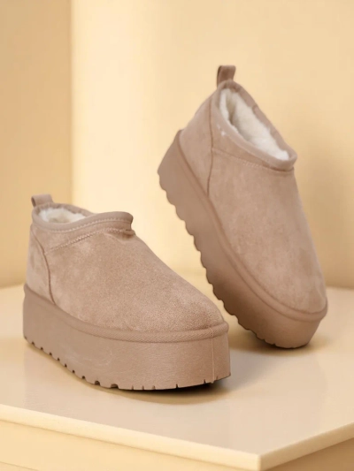 Royalfashion Ženski kratki škornji a'la snežni škornji Ozozi