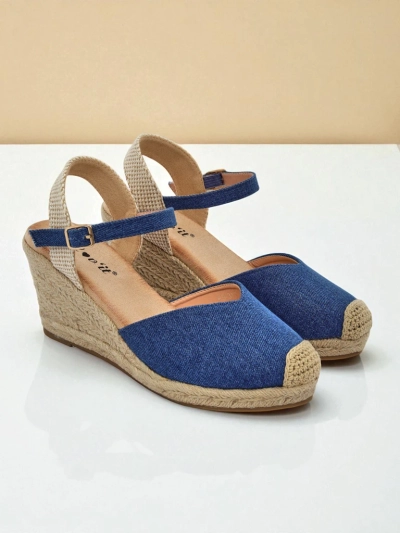 Royalfashion Ženski sandali z wedge peto Solara Espadrilles