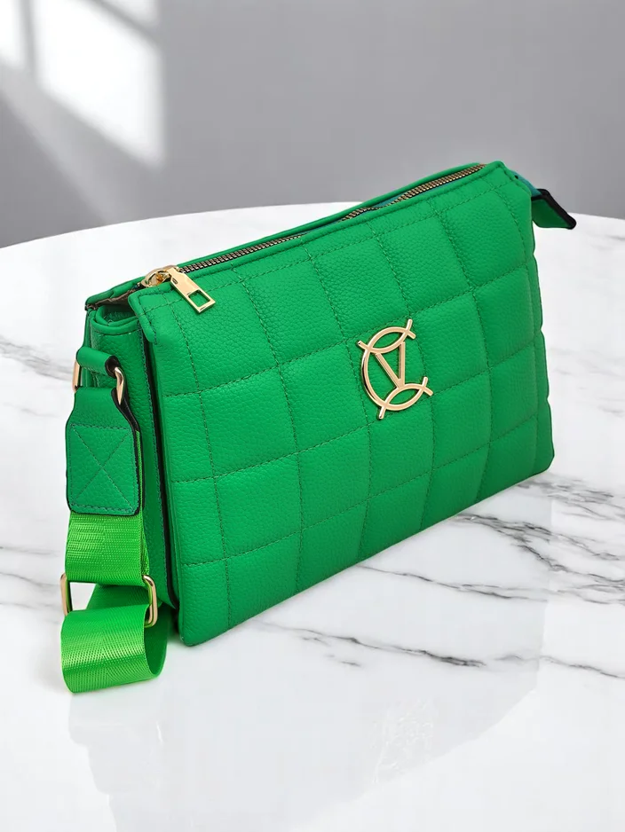 Royalfashion clutch torba za ženske z quilted sprednjim delom