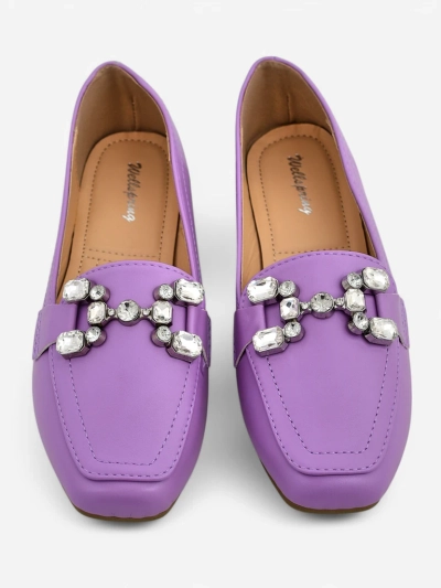Royalfashion Ženske loaferje z diamanti Lecilla