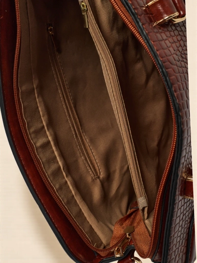 Dámska shopper kabelka z ekokože s reliéfom Iron Lace