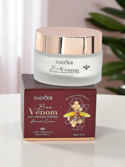 Sadoer Venusta BeeVenom Vlažilna Krema Proti Gubam 50g za Vsako Kožo