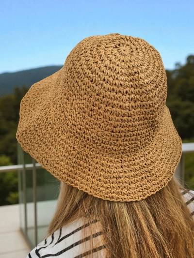 Royalfashion Ženski poletni klobuk bucket hat z napisom