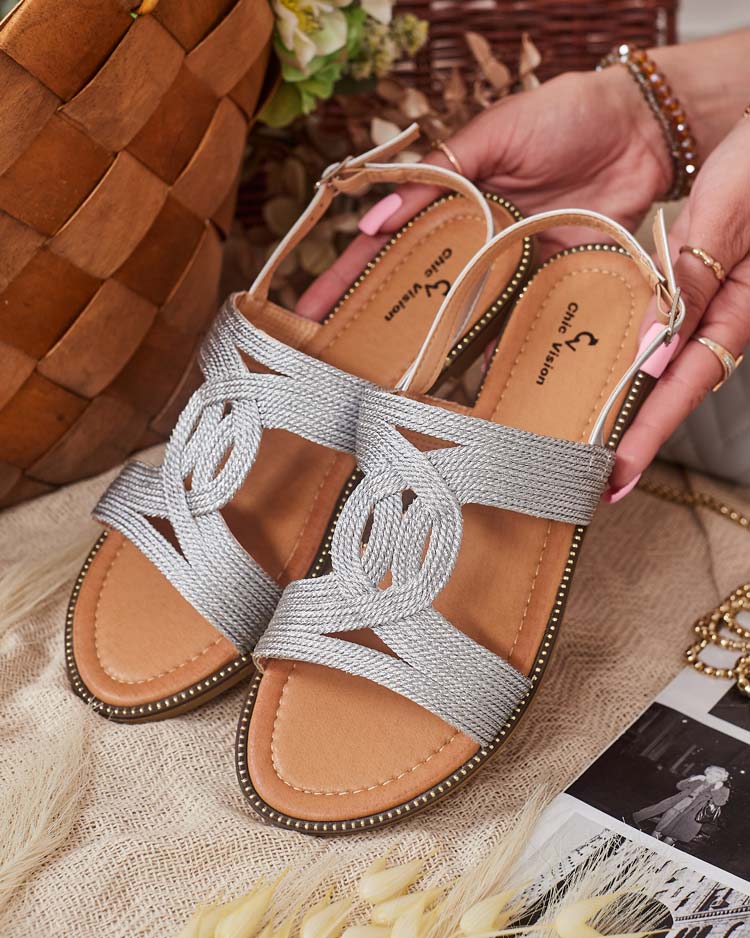 Royalfashion Ženski sandali Plecci
