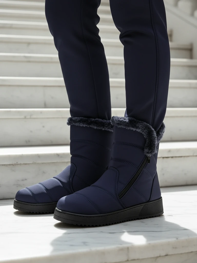 Royalfashion Ženske čevlje v slogu snežnih čevljev Baccinis