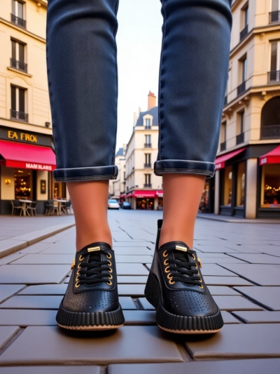 Royalfashion Ženske športne perforirane superge Jovenes