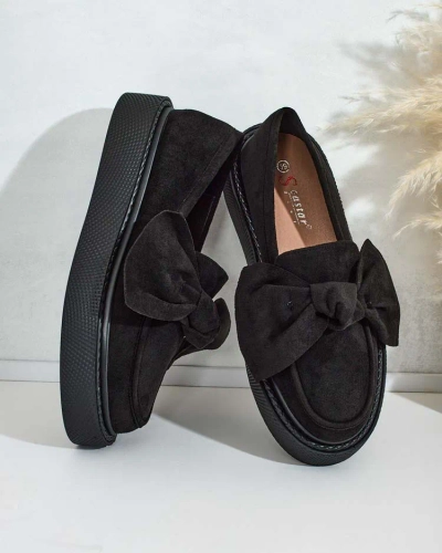 Royalfashion Ženski polpravi čevlji z lokom Eriz