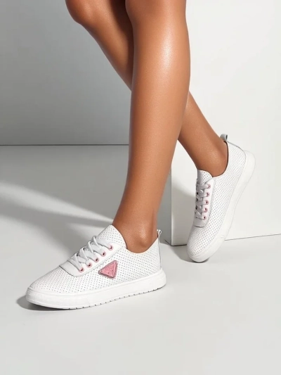 Royalfashion Ženske športne čevlje na vezalke s potiskom Fennie