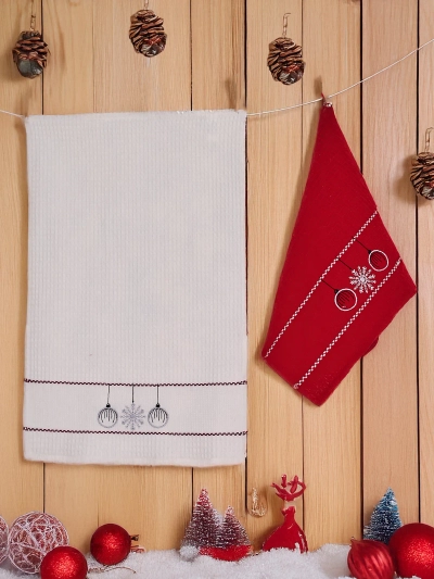 Royalfashion Praznični set ručnika Srećna Nova godina