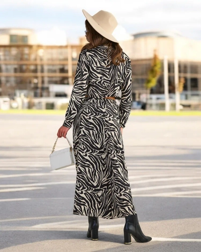 Royalfashion Ženski komplet z vzorcem