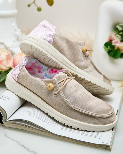 Royalfashion Women's Treppes Lace-up Half Shoes