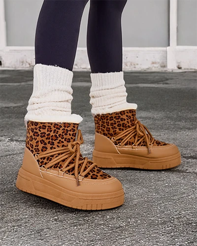 Ženske čipkaste zimske čevlje Royalfashion Moniuc