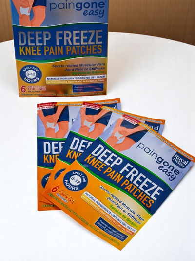 Hladilni obliži za lajšanje bolečin v kolenih (6 kosov)