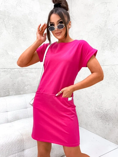 Royalfashion Ženska obleka iz bombažnega blaga