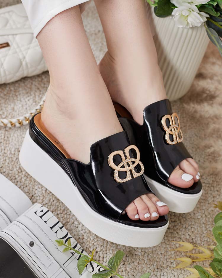 Royalfashion Lakirane ženske japonke na Sailla