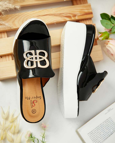 Royalfashion Lakirane ženske japonke na Sailla