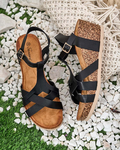 Royalfashion Women's Methet Heel Sandals