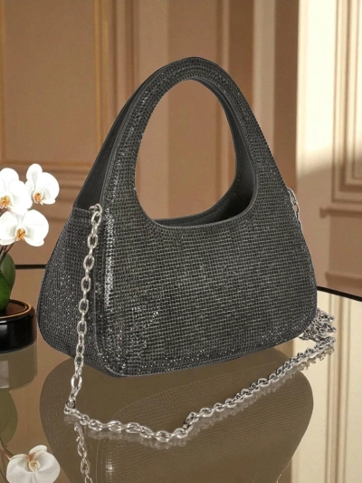 Royalfashion Ženska clutch torbica s cirkoni Myra Quill