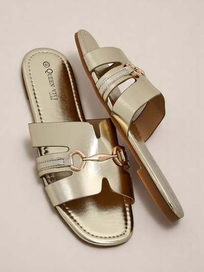 Royalfashion Ženske natikače z ravnim podplatom Lina