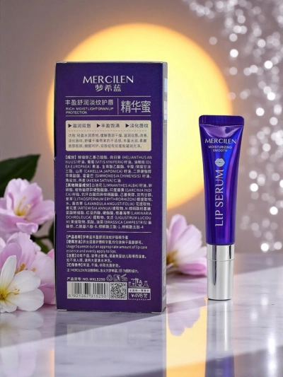 Mercilen Aurora – Serum za ustnice z oljem Helianthus Nuvis, izjemna vlažnost
